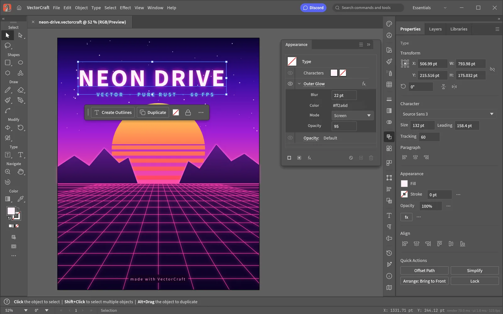 VectorCraft — Vector illustration